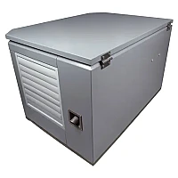 Бензиновый генератор FUBAG BS 11000 A ES в тихом зимнем кожухе 1600 RAL 7024
