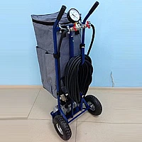 Установка для контроля герметичности пузырьковым вакуумным методом